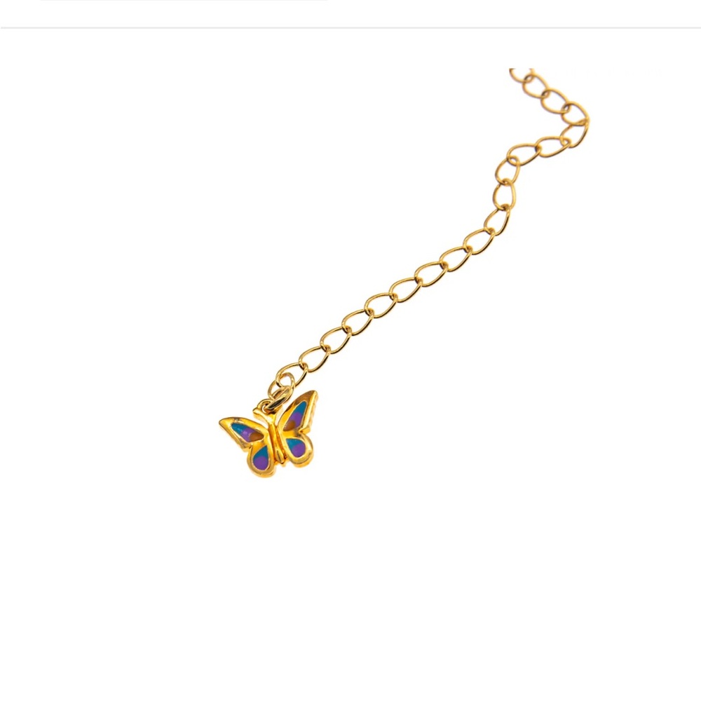 STUGAZI NWT Japan Exclusive Kiana Gold/Pearl Butterfly Necklace or Belt NEW - Picture 5 of 6